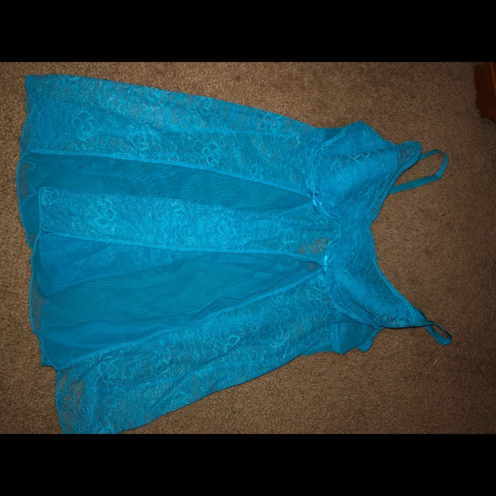 Blue babydoll